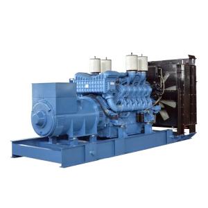 China 20A to 7000A Rated Current 1600KW/2000KVA Brushless Motor Diesel Generator Set for Hotel on sale