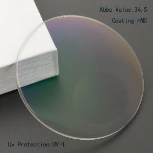 Resin 1.56 HMC Coating Round Top Bifocal And Progressive Lenses Quality Lens