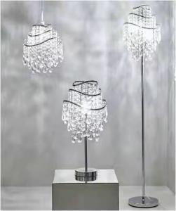 Cheap Height 200MM Simple Modern Table Lamp With Crystal Bead for sale