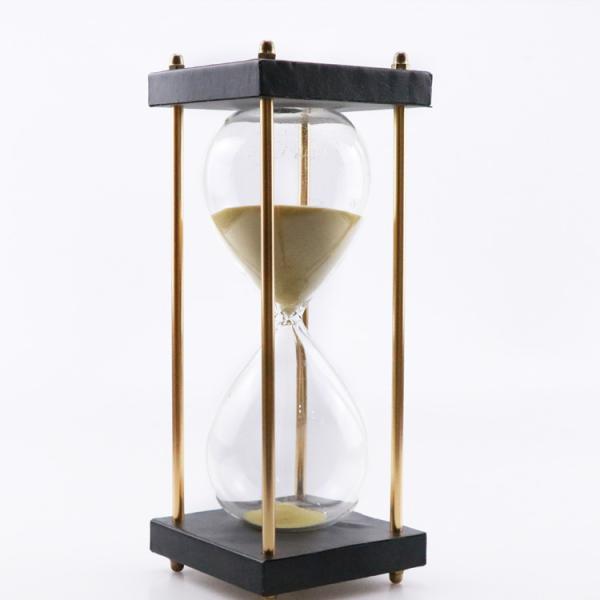 Quality Novelty Wooden Hourglass Custom 3 Minute Hourglass Timer Various Sizes wholesale