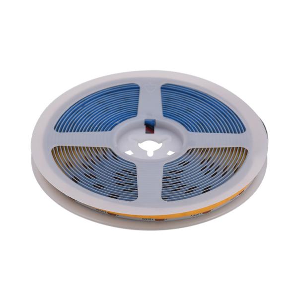 Quality 10W/M FCOB 8mm 480LEDs/M COB Reel To Reel LED Strip Light High Density FOB Linear Ribbon Lighting wholesale