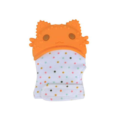 Pain Relief Teething Glove BPA Free Safe Food Grade Silicone Teether for 3-18 Months Babies BPA Free and Food Grade