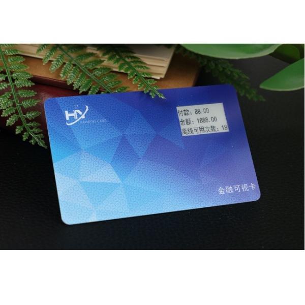 Waterproof IP68 Rechargeable Card One Time Password With Ultra Thin Li-Battery