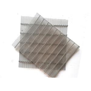 Copper Architectural Wire Mesh , Cable Rod Weave Architectural Metal Screen