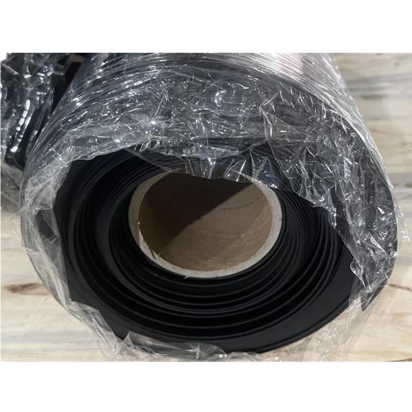 Elastic Industrial Black Smooth Conductive Silicone Rubber Sheet Thickness 3mm-10mm