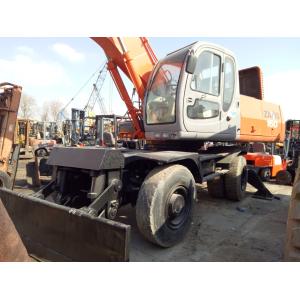                  Used Hitachi Wheel Excavator Zx160W on Sale, Secondhand 16 Ton Mobile Excavator Hitachi Zx160W in Perfect Working Condition with Reasonable Price             