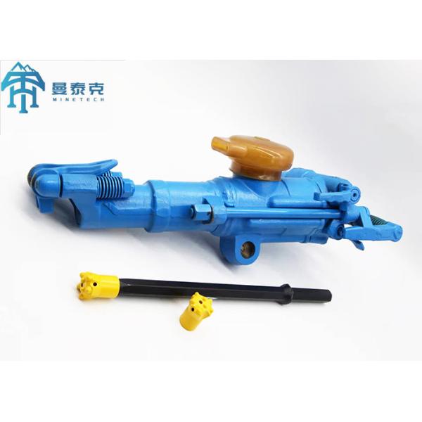Portable YT29A Pneumatic Rock Drill with 5m Drilling Depth and 27kg Weight for