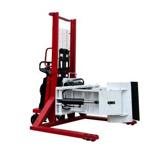 Cheap Semi electric roll stacker hand-pushed paper reel lifter stacking roller stacker cheap price semi electric roll stacker for sale