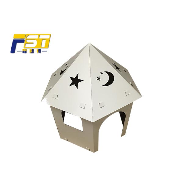 Various Styles Children'S Playhouse Cardboard Furniture Sturdy Load - Bearing Capacity