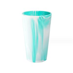 Cheap 600ml Volume 100% Food Grade Mixed Solid Colors Unbreakable Silicone Drinking Water Wine Cup for Travel for sale