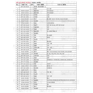 20Y-26-00010 PC200-6 Excavator Swing Drive Catalog for Mining Machinery