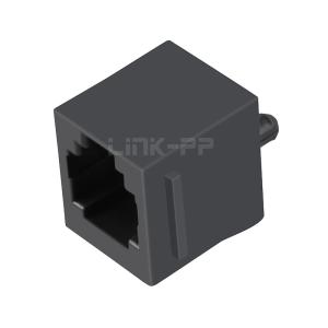 Cheap LPJE615NNL Tab UP Without LED 1X1 Port 6p4c Vertical Modular Jack without Integrated Magnetics for sale
