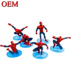 Customized Spider Man Birthday Cake Topper Plastic Toy
