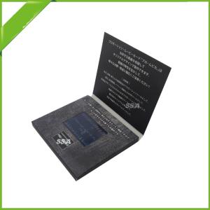 Customized lcd video production brochure with hard cover , A4 / A5 size