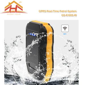 Waterproof Black GSM Guard Tour Monitoring System With Real Time Transfer