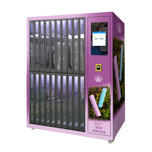 Locker Vending Machine with Smart Rent & Return System and Customizable Pricing