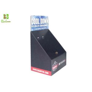 Corrugate Square Cardboard Book Holders  Black Spot Colour Printing