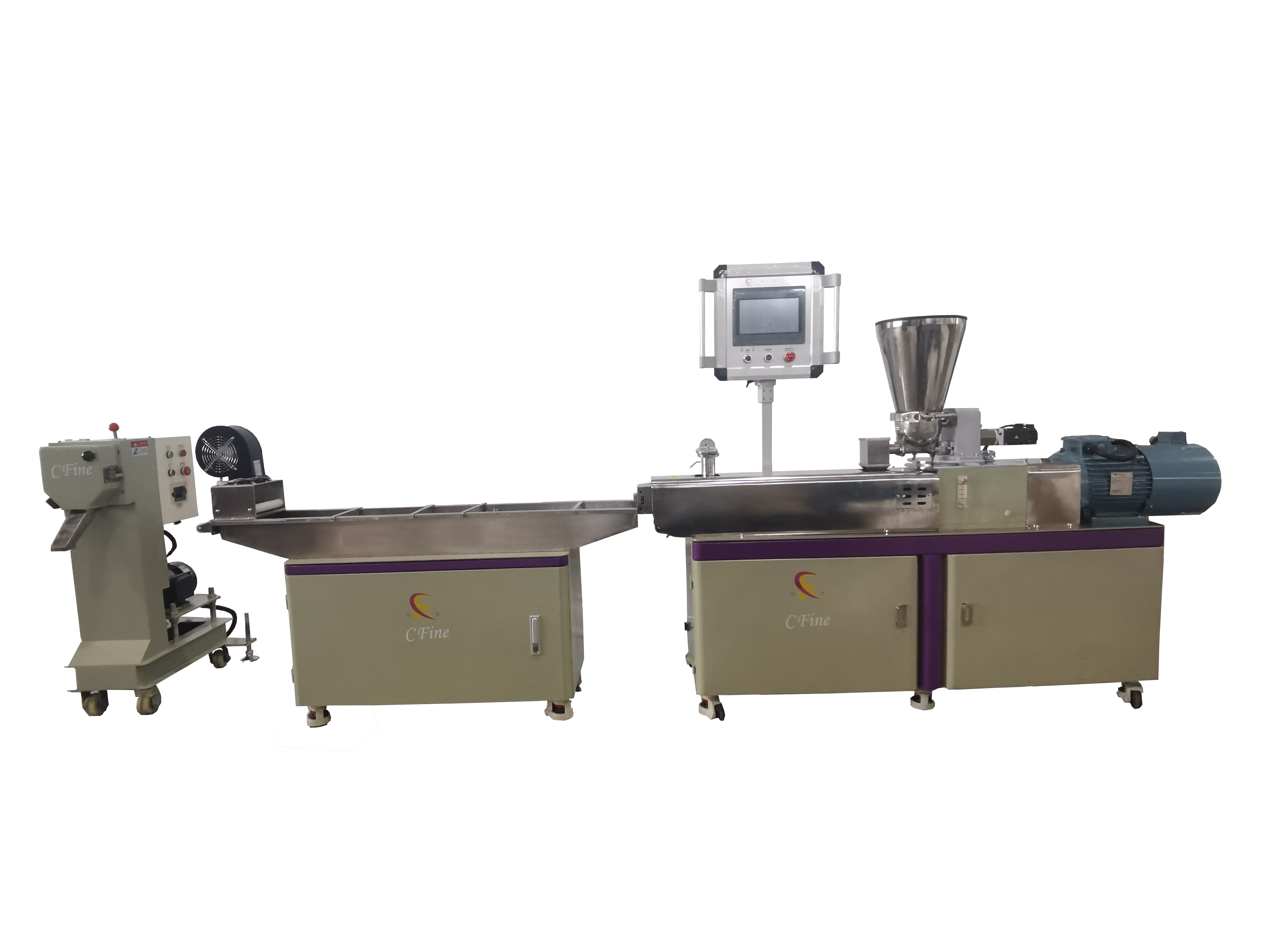 Cheap Custom Twin-screw Granulator Machine for sale