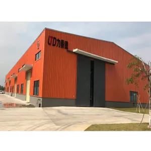 Cheap Workshop Lightweight Steel Structural Building With PU Insulation for sale