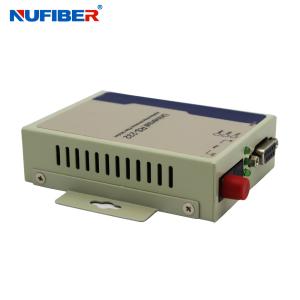 Nufiber Rs232 To Optical Converter , Serial To Fiber Media Converter