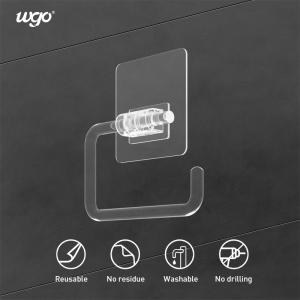 CIF Trade Clear Tissue Paper Toilet Roll Holder Self Adhesive 140*83*25mm