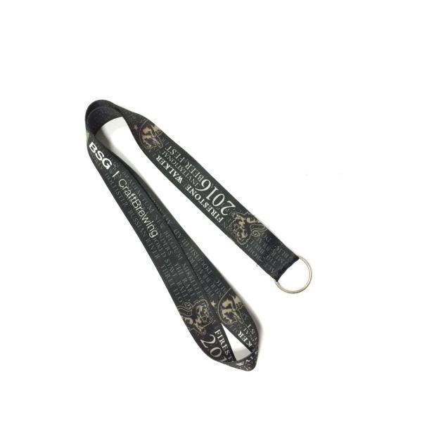 Firestone Walker Event Dye Sublimated Eco Friendly Lanyard / Heart Transfer
