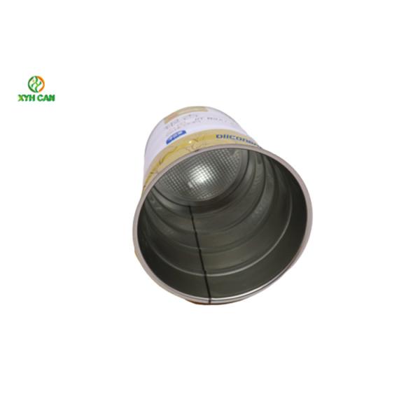 Food Grade Empty Milk Powder Tin Can Tin Plate Containers Packaging 0.21mm Thickness