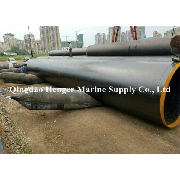 Quality Marine Dia 0.8m-2.5m Ship Launching Airbag And Rubber Balloon Moving wholesale