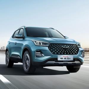 China Small SUV Gasoline Vehicle Chery TIGGO 5X 2020 Electric Auto MT Car Entertainment System with Manual Driver's Seat Adjustment on sale