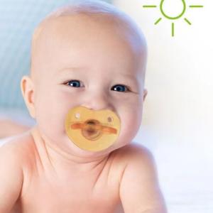 Baby'S Fun And Cute Liquid Silicone Pacifier To Soothe And Soothe Sleep