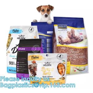 Zipper seal, zip seal, slider seal Square Block Bottom Bags With Side Gusset,