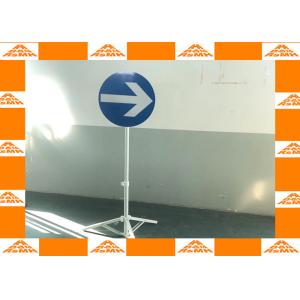 Manually 3M Engineering Grade Reflective Traffic Signs Foldable