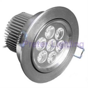 High power 350mA / 30 degree / white LED recessed downlights with CE & ROHs