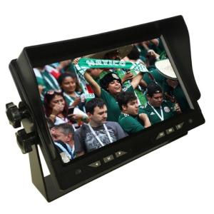 7" Monitor Car CCD 4PIN Reversing Camera 90° 900TVL Ultrasonic Parking Sensors