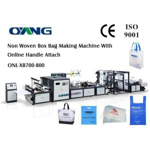 Automatic Non Woven Bag Making Machine With Handle