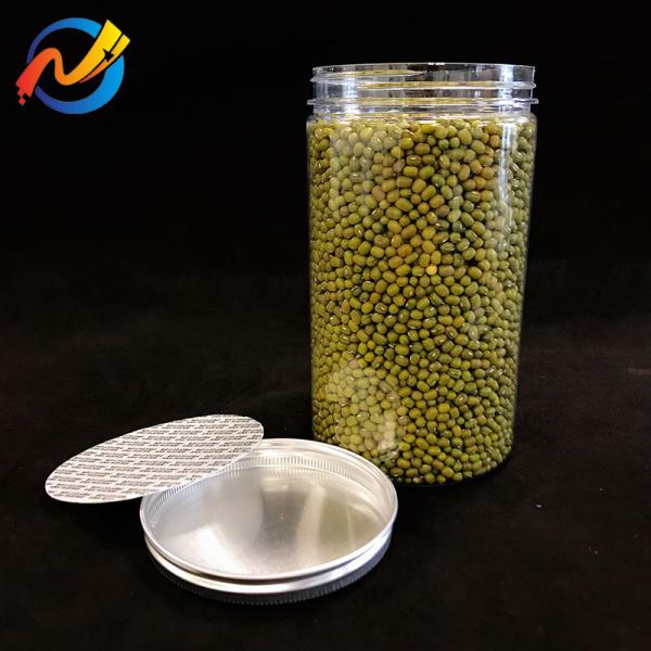 Smooth Surface Plastic Cosmetic Jar Within Customized Printing And Pressure