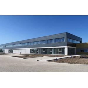 Aluminum Alloy Window Prefab Steel Structure Warehouse Workshop For Fast And