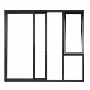 Advanced R D Hanging Curtain Type Aluminum Casement Window with Level 8 Air