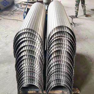 Silver Grinding Sieve Bend Screen Reduce Stress & Enhance Performance