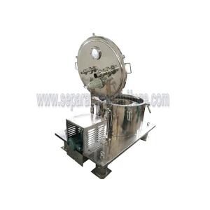 High Performance Hemp Vertical Basket Centrifuge CBD oil Extraction Machine
