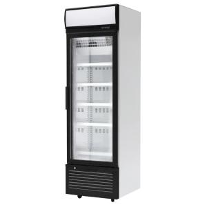 Promotion 360 Liter Single Glass Door Upright Refrigerator For Drinking
