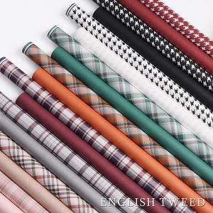 British Style Waterproof Plastic 10m Roll Wrapping Paper 2 Sided Wrapping Paper