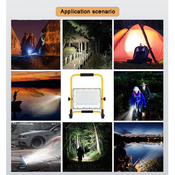 Factory Direct IP65 Waterproof Portable Work Light Bracket Lamps Can Be Retractable USB Charging LED Work Light