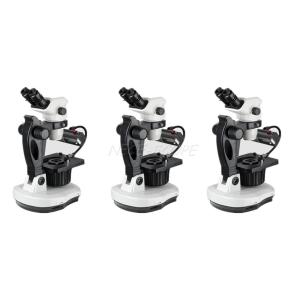 Portable Digital Gem Stereo Microscope , Transmitted Light Microscopy 0.67X - 4