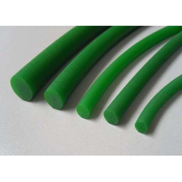 Quality Tensile Strength Breaking elongation Green Polyurethane Round Belt  for Industry Machines wholesale
