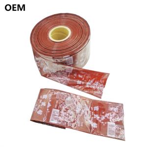 Food Grade Customized Brand Printing Artificial Sausage Casings For Sausages
