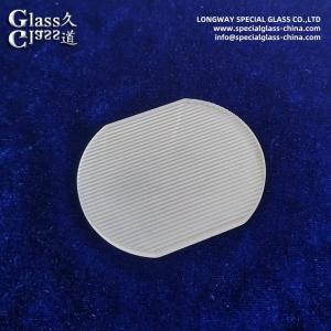 Custom Optically Finishing Flat Borosilicate Glass Lens With Linear Surface