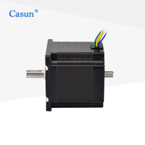 China 57×57×54mm Dual Shaft Stepper Motor 1.0A 0.9N.m NEMA 23 With Precision Instruments on sale