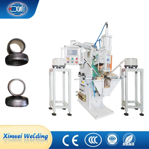 Quality Shock Absorber End Cap Resistance Welder With Two Automatic Feeding Mechanism wholesale