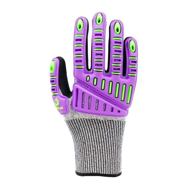 13-Needle Touchscreen Nitrile Sanding Gloves, TPR Colors Are Optional,